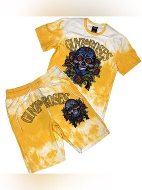 Genuine Gunz & Roses Short Set

Style# GN1418

Color: Yellow